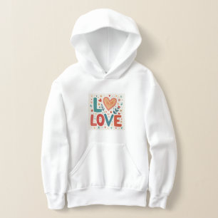 Crianças, adorável camiseta Hoodie