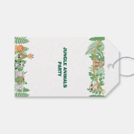 Crianças Animais Selvagens Fizeram a Etiqueta do P