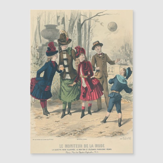 Crianças Antigas Familiares Vitorianas (Frente)