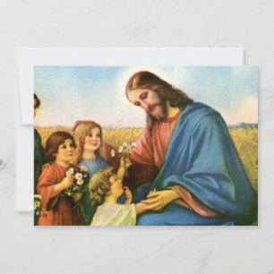 Crianças Antigas Traziam Flores a Jesus Cristo