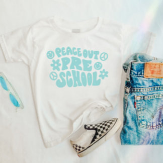 Crianças apaziguam camiseta pré-escolar em chá