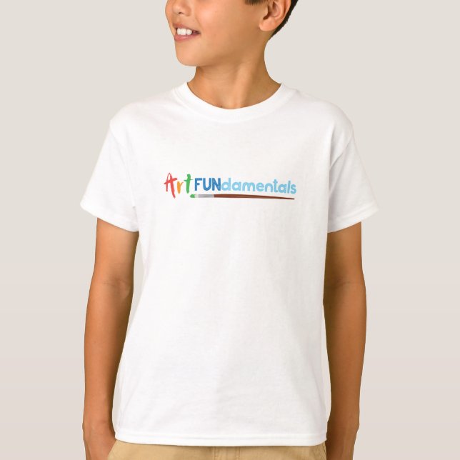 Crianças Art FUNdamentals T-shirt (Frente)