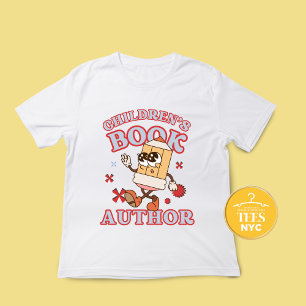 Crianças Autor de Livro Unisex Groovy T-shirt