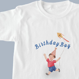 Crianças bonitas camisetas com pipa