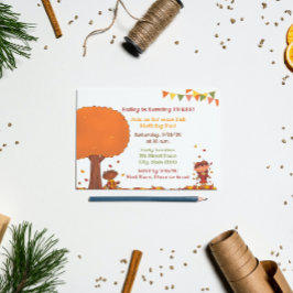 Crianças Caiem Convite de Aniversário