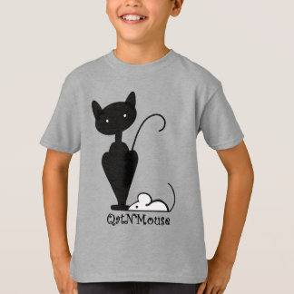 Crianças Camisa do logotipo CatNMouse