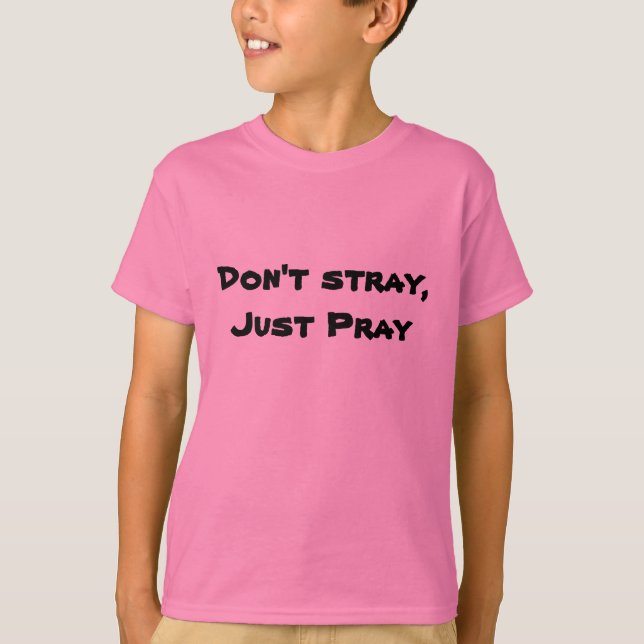 Crianças, camisetas religiosas (Frente)