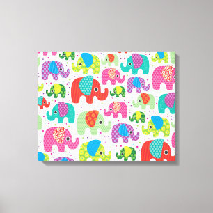 Crianças, canvas de elefante deco