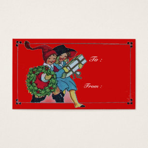 CRIANÇAS COM PRESENTES DE NATAL