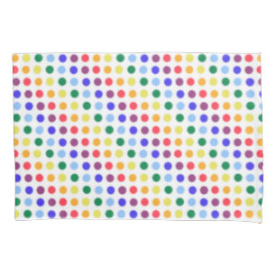 Crianças Cutas - Padrão Bolinhas Arco-Íris