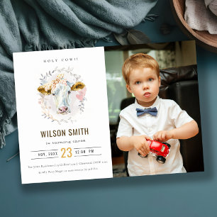 Crianças da Fazenda Santa Foto de Qualquer Convite