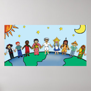 Crianças da Poster mundial
