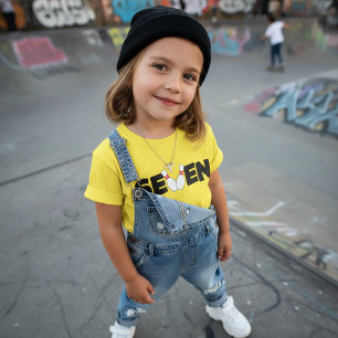 Crianças de Camisa de Nascimento da Boliche com 7 