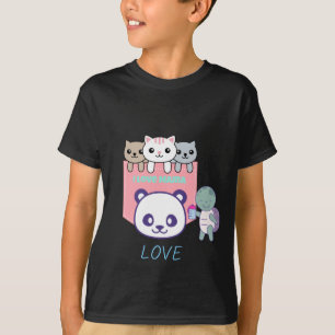 Crianças de camisetas