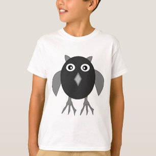 Crianças de Halloween assustadoras e camisetas