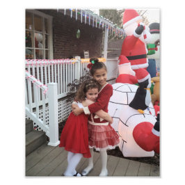 Crianças de Natal Personalizam Modelo 8 x 10 Foto 