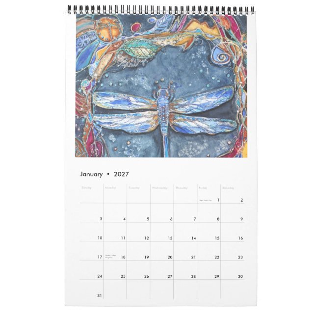 Crianças de PMACarlson do calendário da terra II (Jan 2027)