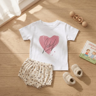 Crianças de T-Shirt cor-de-rosa