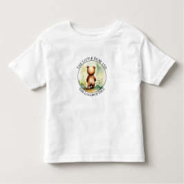 Crianças de Ursos Coloridos Toddler T-Shirt