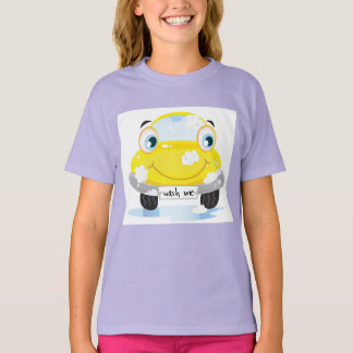 CRIANÇAS DESIGNERS T-SHIRT : Edição de lavanda Vin