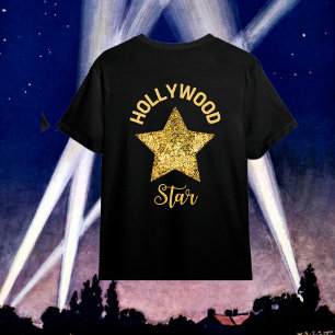 Crianças Douradas em Hollywood Star T-Shirt