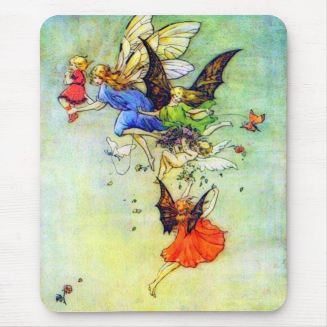 Crianças e Faerie Mousepad (Frente)