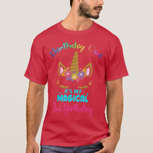 Crianças, é minha camisa de aniversário de 3 anos