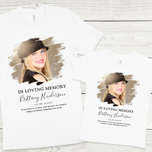 Crianças Em Memória Carinhosa Camiseta de Memori