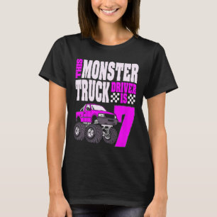 Crianças Este Monster Truck Driver É 7 Anos No Top