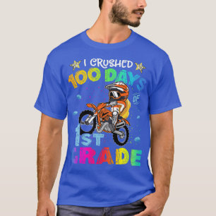 Crianças Eu Esmagava 100 Dias De Camada De Camisa