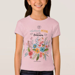 Crianças Florais da Primeira Comunhão | T-shirt
