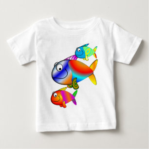 Crianças "I AMVE FISH" T-Shirts