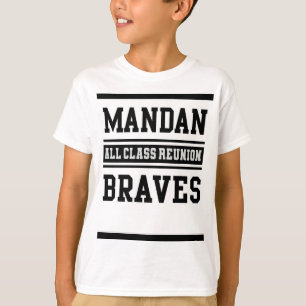Crianças Mandan Braves Todos Os Camisetas De Reuni