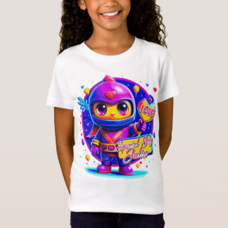 Crianças Ninja Personalizadas! T-Shirt Presente em