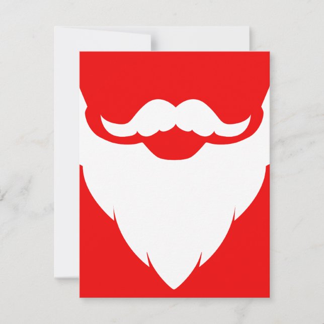 Crianças Papais noeis convite de festas de Natal b (Frente)