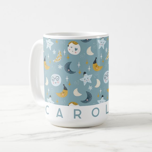 Crianças Personalizadas Caneca de Crianças (Frente Esquerda)