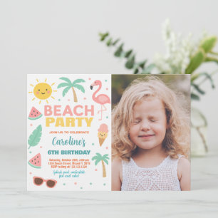 Crianças Personalizadas Convite de Aniversário par
