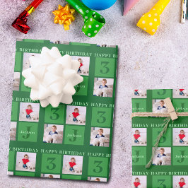 Crianças Personalizadas da Colagem de Fotos de Ani