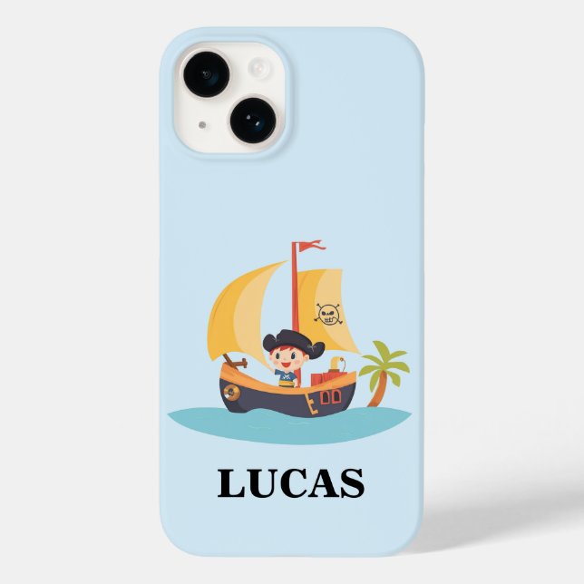 Crianças Piratas Ahoy-Matey Personalizadas (Verso)