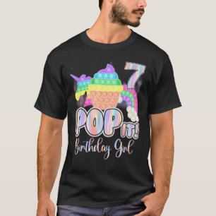 Crianças Pop De 7 Ano Idosa Camisa Para P