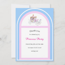 Crianças Princesa Festa de aniversário, Cartões de