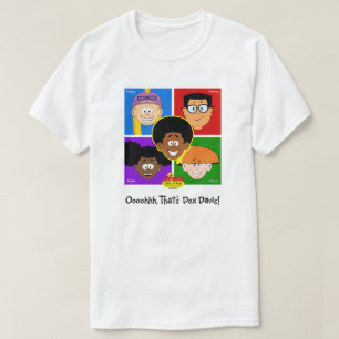 "Crianças Quadradas" - T-shirt Unisex (Cores Clara