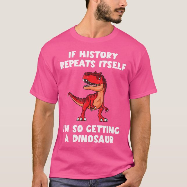 Crianças Raptores Engraçadas Camisa Velociraptor B (Frente)