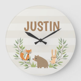 Crianças - Relógio de Parede Acrílica Personalizad