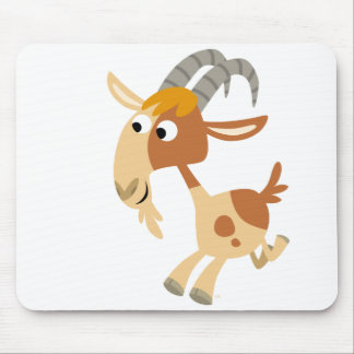 Crianças Running Mousepad da cabra dos desenhos