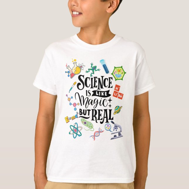Crianças STEM T-Shirt Design (Frente)