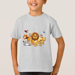 Crianças T-Shirt Animal Friends