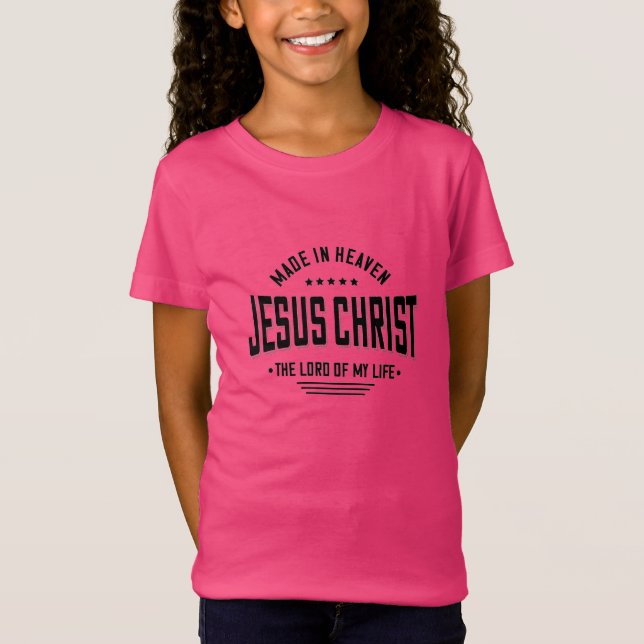 Crianças T-Shirt Feita no Céu (Frente)