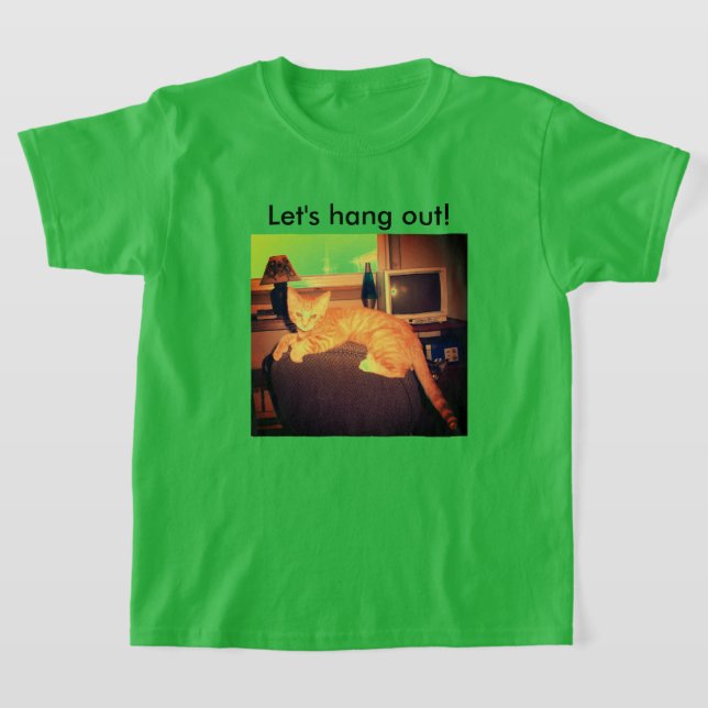 Crianças Unisex Vamos Prendendo T-Shirt (Postura )