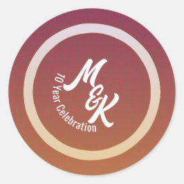 Criar Autocolantes de Celebração Personalizada